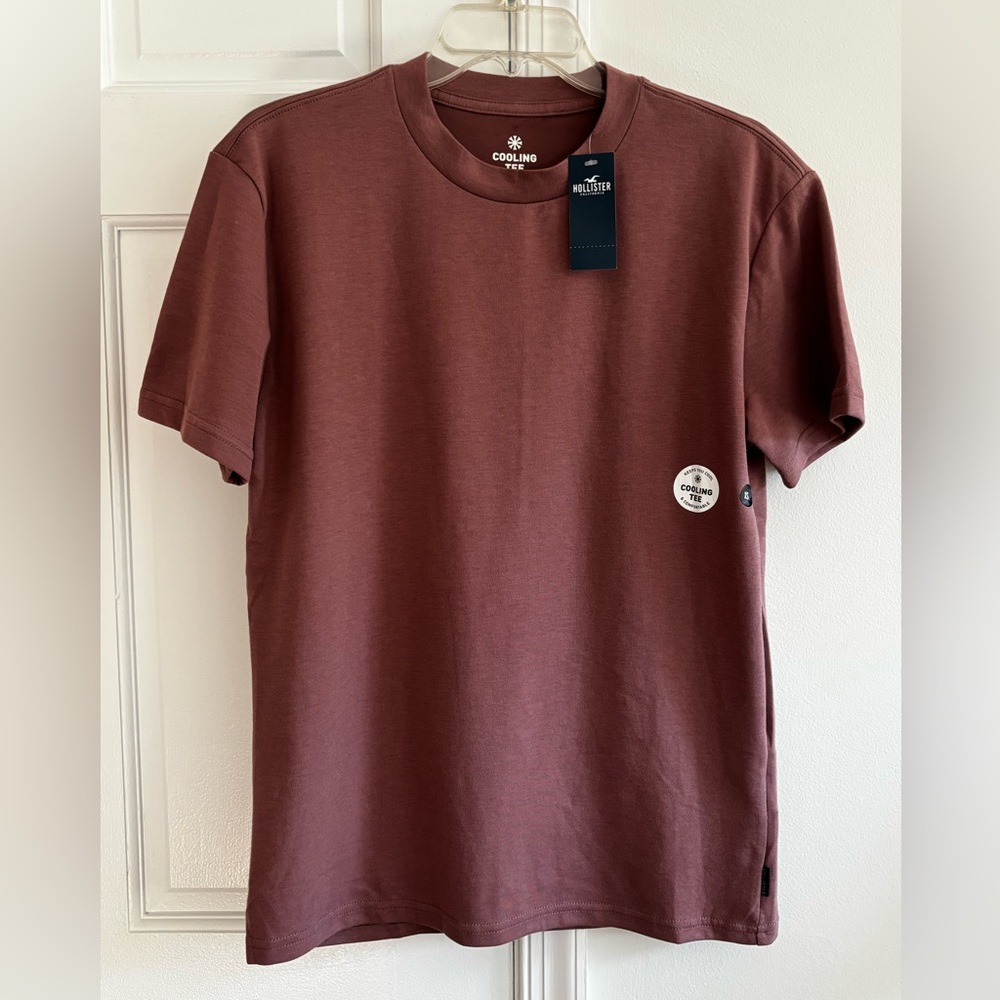 NWT- Hollister Men's Short Sleeve Cooling Tee